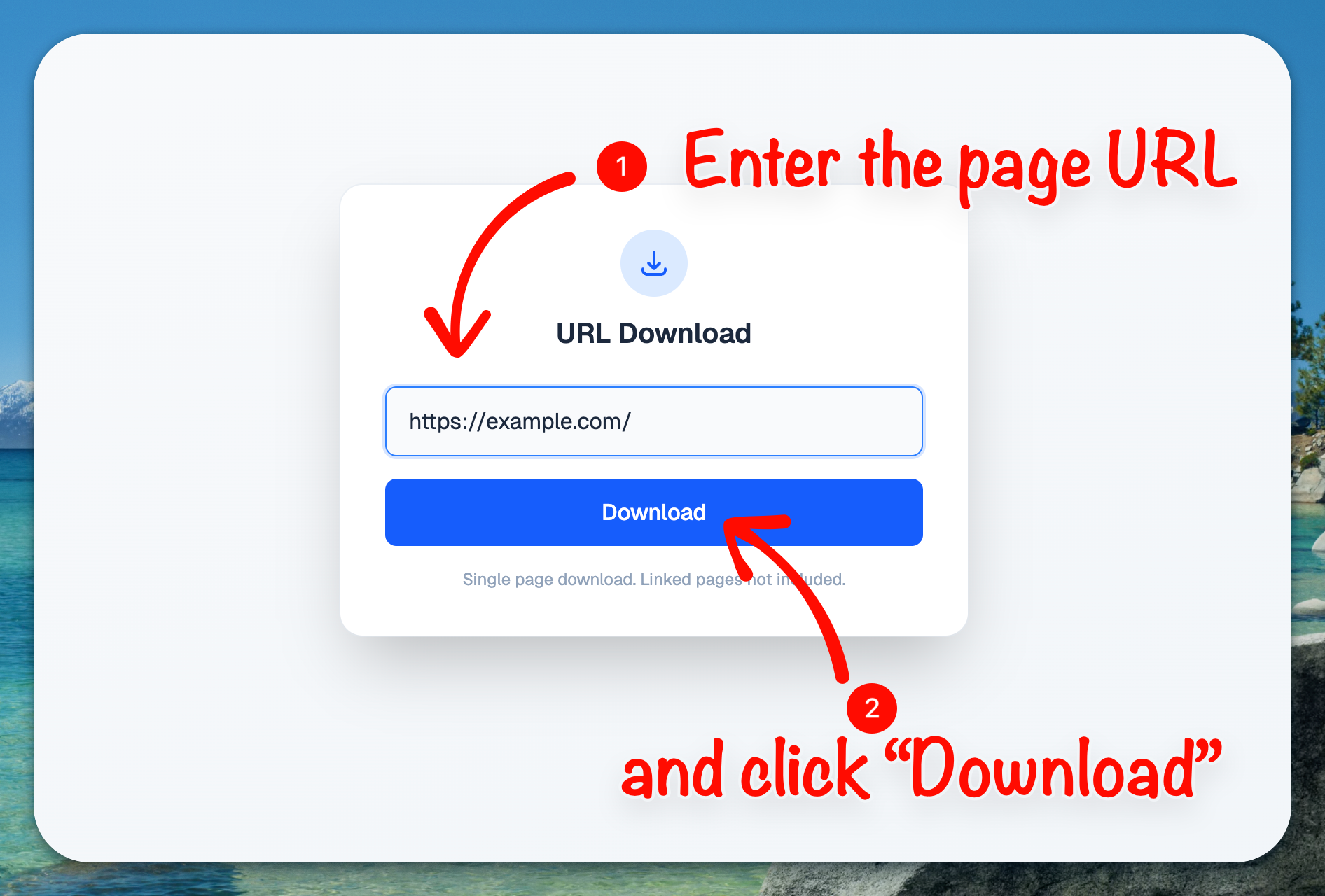 URL Download service