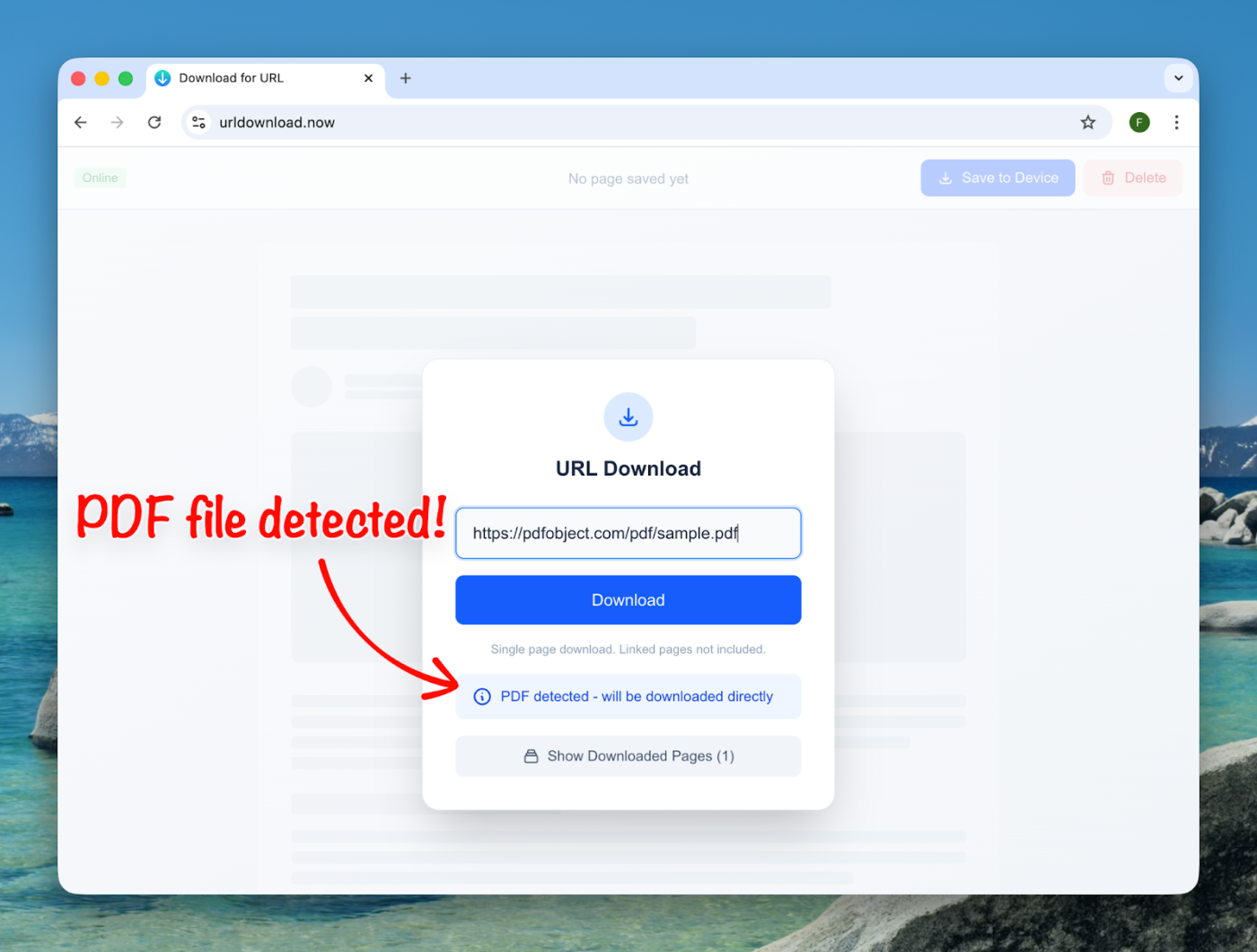 File detection