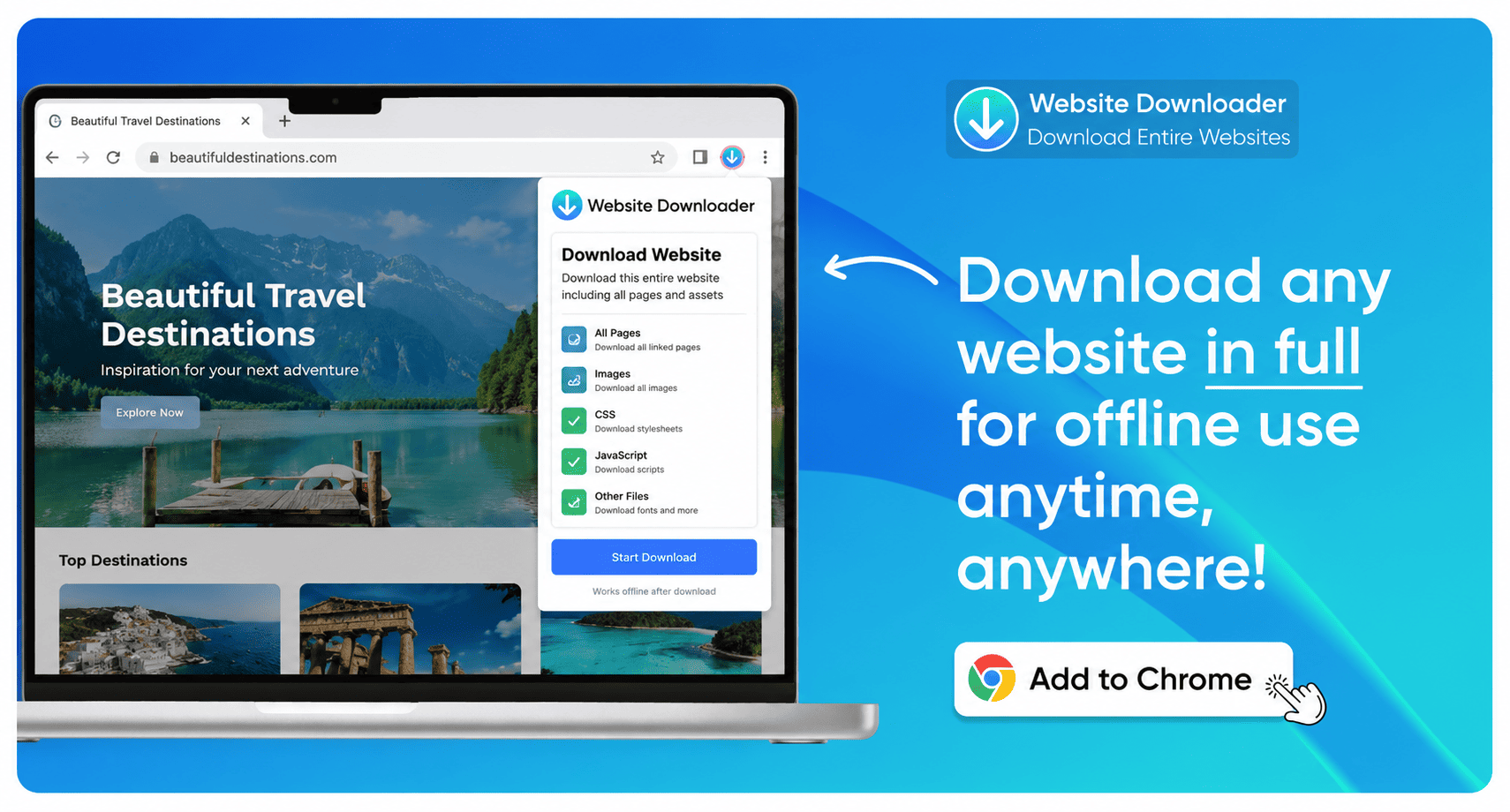 Save Article using URL Download
